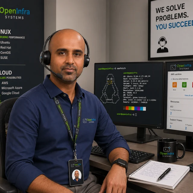Jayachandran Palanisamy, Linux and IT Infrastructure Specialist